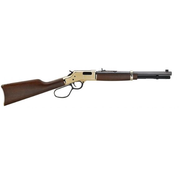 Henry Big Boy Brass Carbine 41 Magnum Rifle, 16.5" - H006MR41