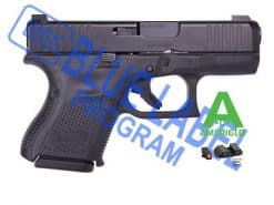 glock 26 gen5 ameriglo bold night sights blue label