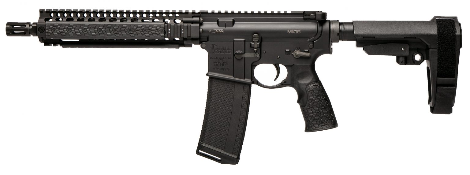 Daniel Defense MK18 5.56mm Pistol, MK18 RIS II Rail, 10.3