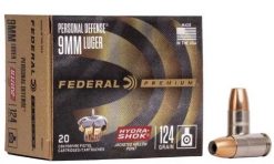 federal 9mm hydra shock 124gr
