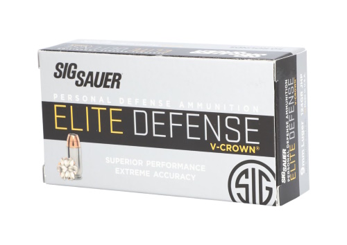 sig sauer elite defense v-crown 9mm
