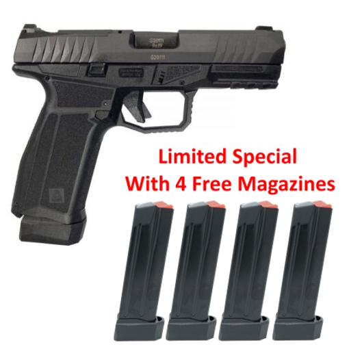 Arex Delta X Gen2 OR 9mm Pistol, 4" - 602423