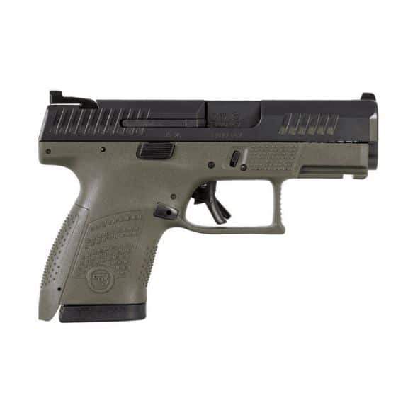 CZ P-10S OD Green 9mm Pistol, 3.5" - 91565