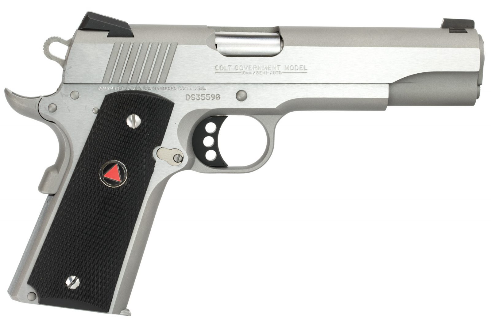 Colt Delta Elite 10MM Pistol, Stainless Steel, 5.0