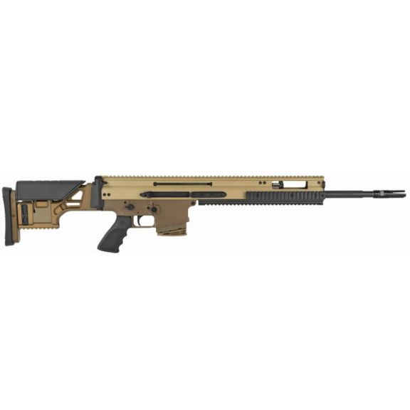 FN SCAR 20S FDE Geissele Trigger 6.5 Creedmoor Rifle, 20" - 38-100543-2