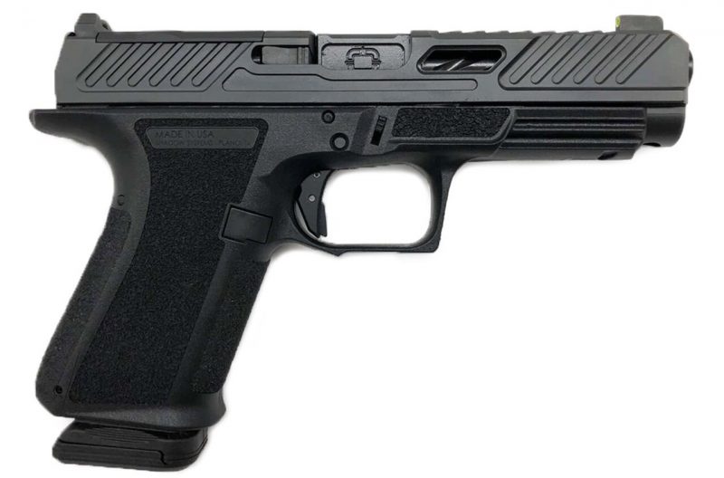 Shadow Systems MR920L Elite 9mm Pistol, Optics Ready, Black Fluted ...