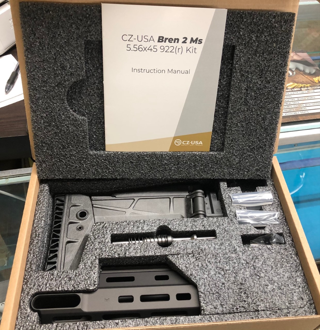 Cz Bren 2ms Pistol 922r Compliance Kit Nagel S Gun Shop San Antonio Texas