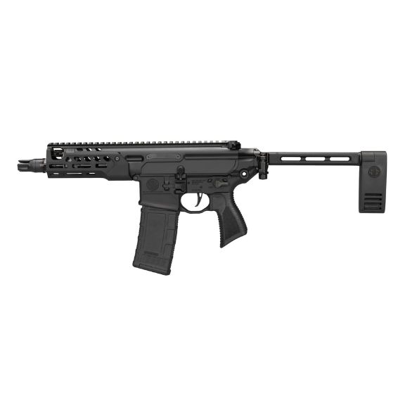 Sig Sauer MCX-Rattler LT 300 Blackout Pistol, 6.75" - PMCX-300B-6B-LT-PCB