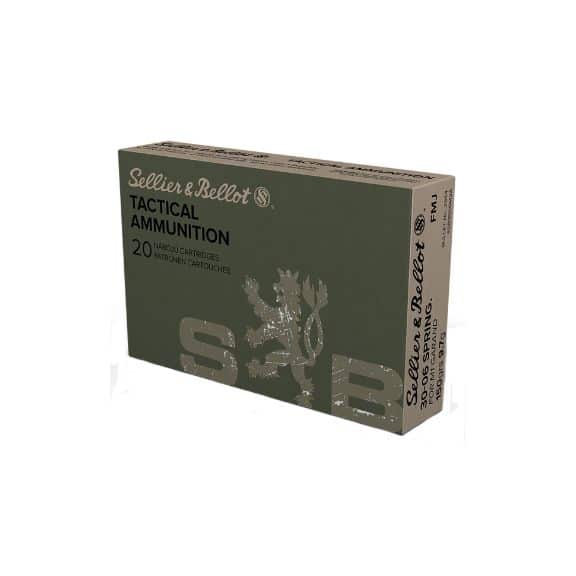 Sellier & Bellot 30-06 150gr FMJ Ammunition 20 Rd/Box - SB3006M2A