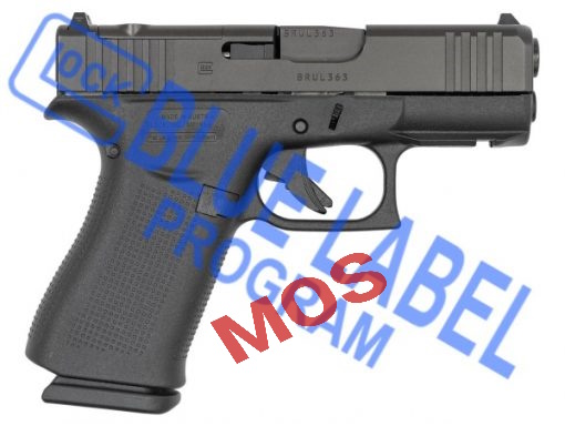 glock 43x mos blue label