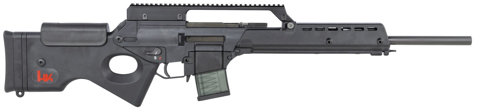 H&K SL8 223 Rifle, M-Lok Rail, (2)-10Rd Magazine, 20.8