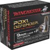 winchester defender 9mm +P