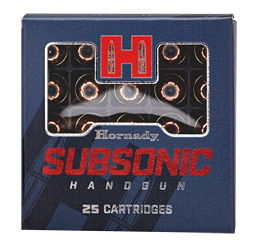 hornady 9mm subsonic