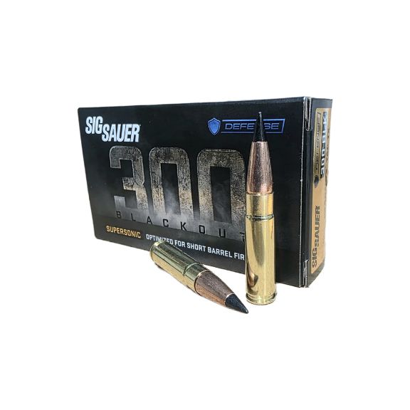 Sig Sauer Defense 300 Blackout 110gr TAC-TX Ammunition 20 Rd/Box - C300D1-20