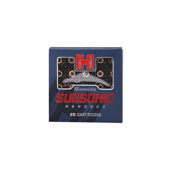 Hornady Subsonic 9mm 147gr XTP Ammunition 25 Rd/Box - 90287