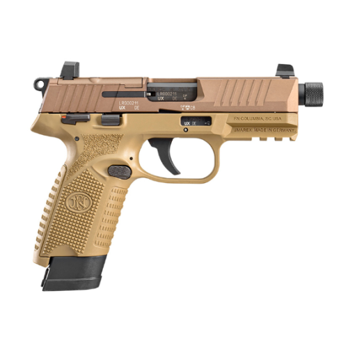 FN 502 Tactical FDE 22 LR Pistol, 4.5" - 66-101006
