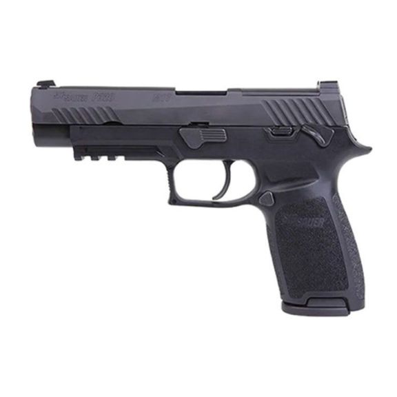 Sig Sauer P320 M17 Black 9mm Pistol, 4.7" - 320F-9-M17-MS-BLK