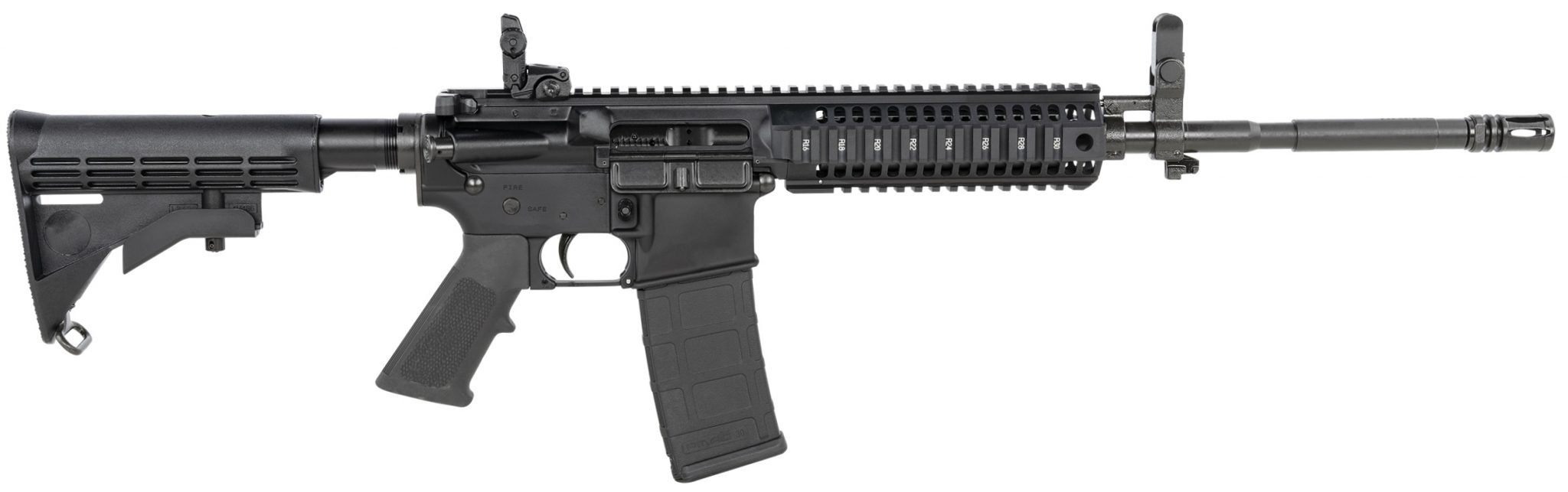 Colt M4 Monolithic 5.56mm Rifle, Monolithic Rail, Adjustable Stock, 16 ...