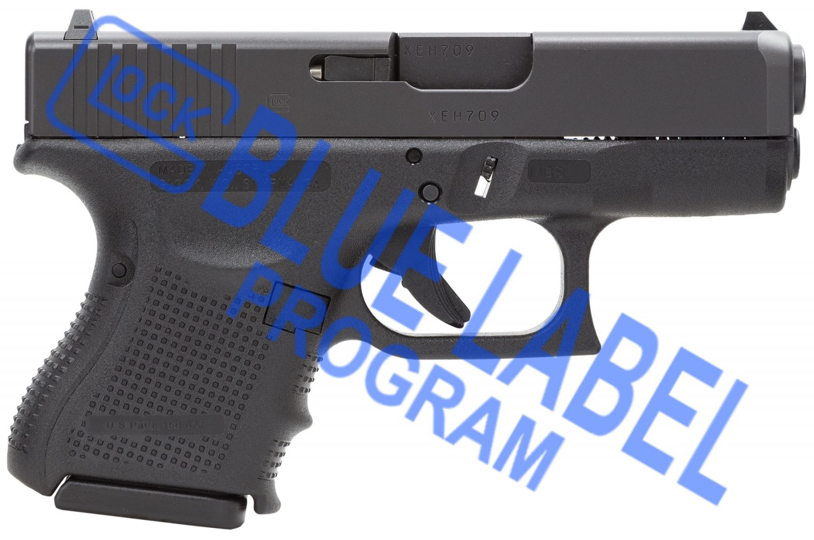 Glock 33 Gen4 357 Sig Blue Label Pistol, (3)9Rd Magazines, 3.43" PG3350202 Glock Blue Label
