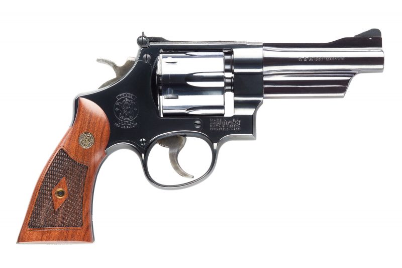 Smith & Wesson Model 27 Classic 357 Magnum Revolver, Blued Finish, 4.0 ...