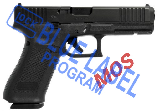 glock 22 gen5 mos 40 s&w blue label