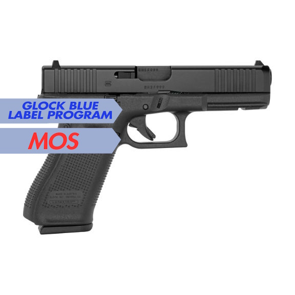 Glock 22 Gen5 MOS Blue Label 40 S&W Pistol, 4.48" - PA225S202MOS