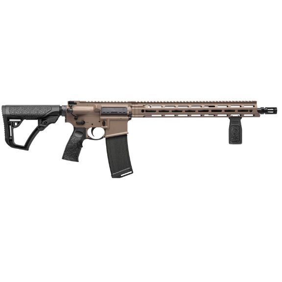 Daniel Defense DDM4 V7 FDE 5.56mm Rifle, 16" - 02-128-10290-047