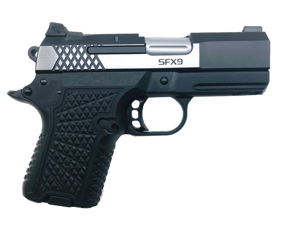 wilson combat sfx9 subcompact light rail two tone 9mm pistol
