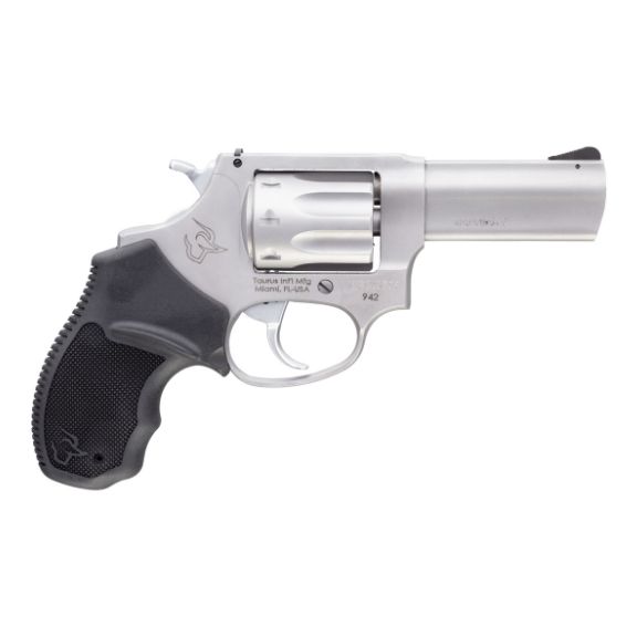 Taurus 942 Stainless Ultra-Lite 22 LR Revolver, 3" - 2-942039UL
