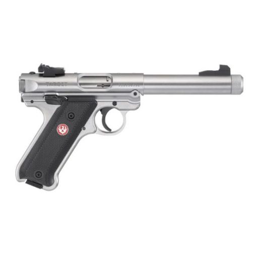 Ruger Mark IV Stainless Target TB 22 LR Pistol, 5.5" - 40126