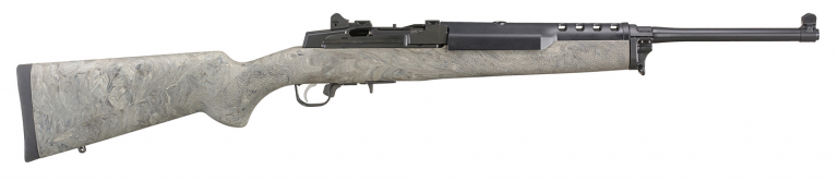 Ruger Mini 14 Ranch Ghillie Green Hogue Stock 556mm Rifle Ghillie Green Hogue Synthetic Stock 4535