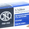 fn 5.7x28mm 27gr lead free hollow point