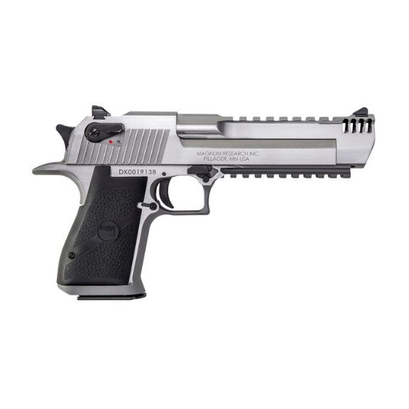 Magnum Research Desert Eagle Stainless 50 AE Pistol, 6" - DE50SRMB