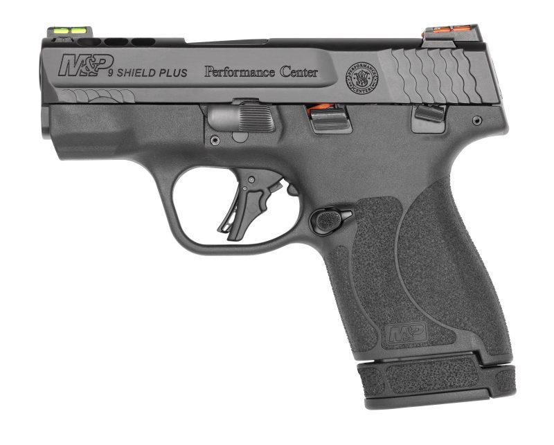 Smith & Wesson M&P9 Shield Plus Performance Center Ported Barrel Thumb ...