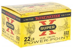 winchester super x 22 lr