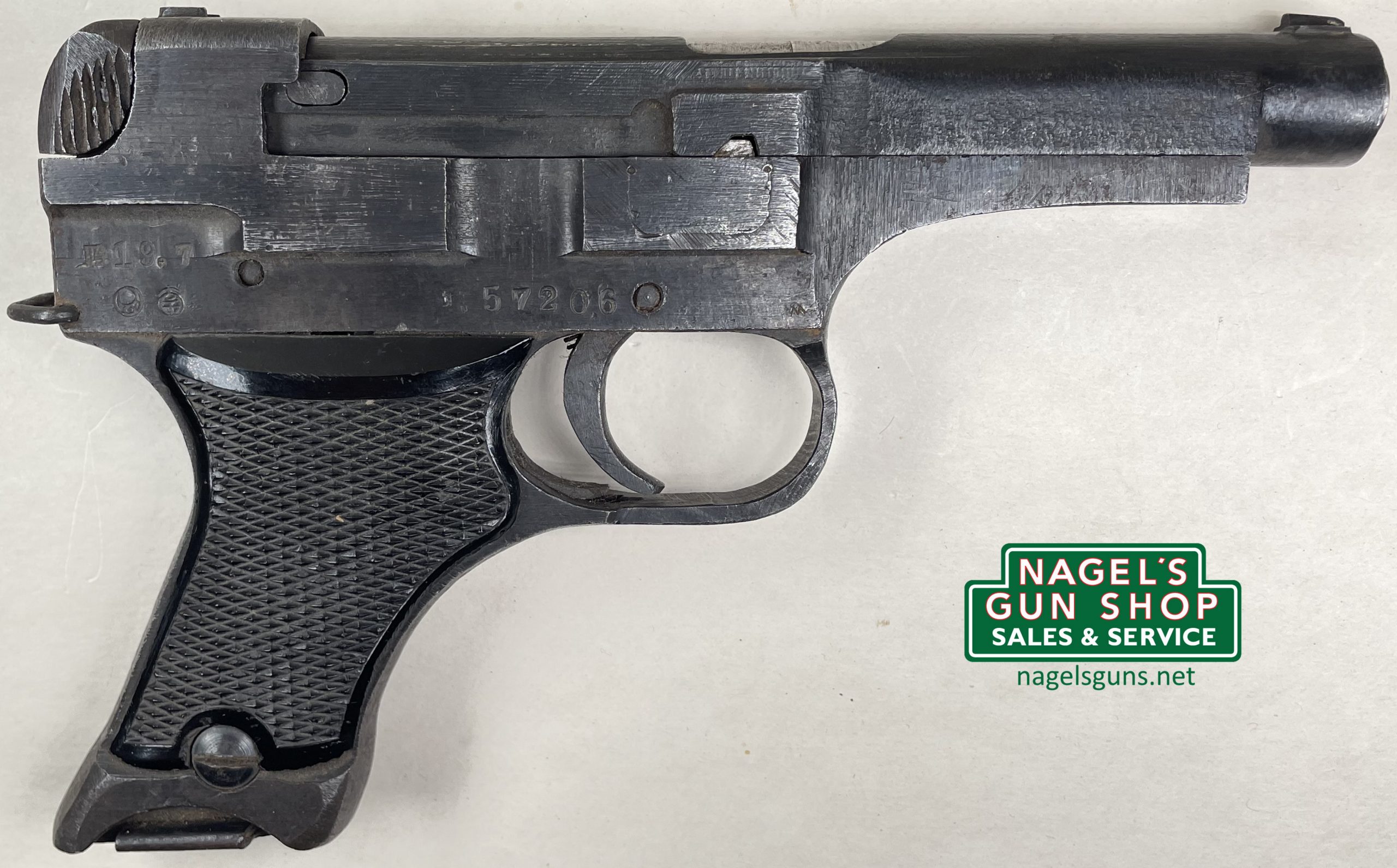 Nambu Type 94 8mm Nambu Pistol, 4″ Barrel, Fair Condition – PreOwned ...