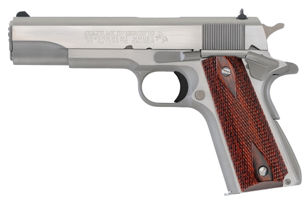 colt 1911 government model series 70 stainless