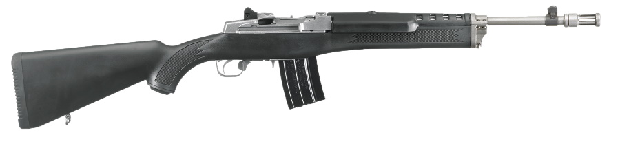 ruger mini-14 stainless synthetic ranch rifle