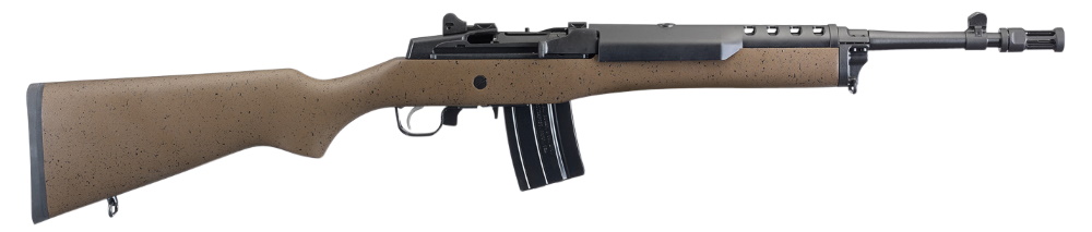 ruger mini-14 tactical brown hardwood