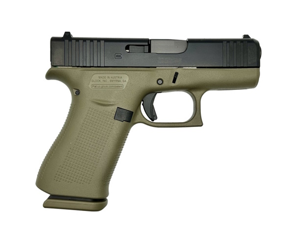 PX4350201BFG Glock 43X Battlefield Green 9mm Pistol