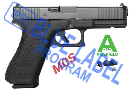 glock 17 gen5 mos ameriglo blue label