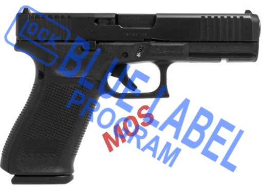 glock 20 gen5 mos 10mm blue label