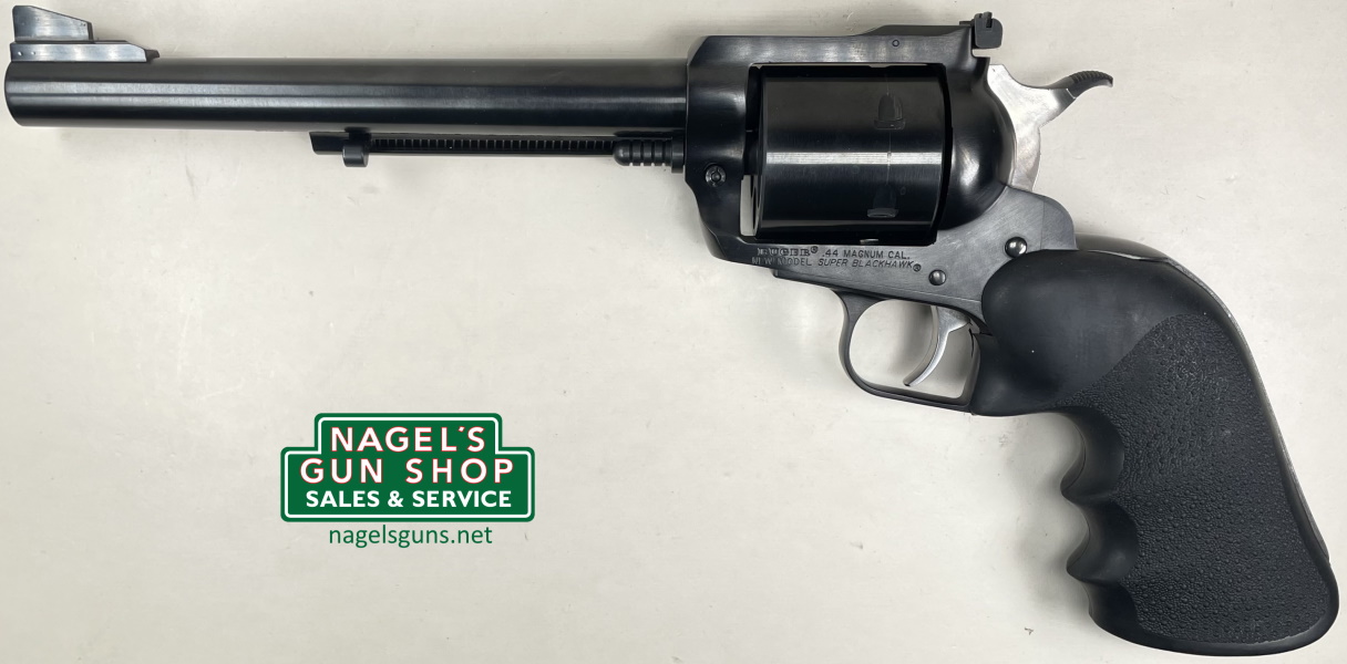 Ruger New Model Super Blackhawk 44 Magnum Revolver 7″ Barrel Excellent Condition Preowned 4696