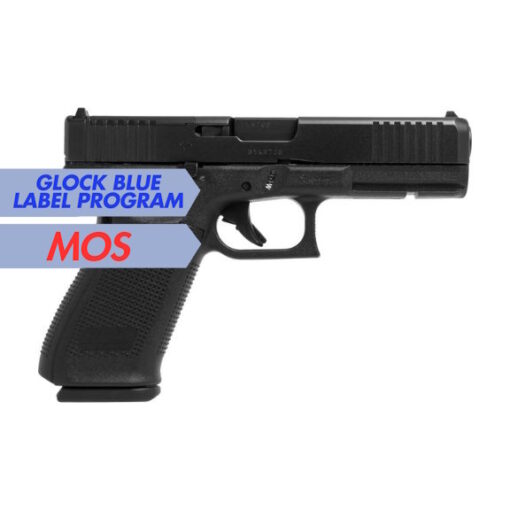 Glock 20 Gen5 MOS Blue Label 10mm Pistol, 4.60" - PA205S202MOS