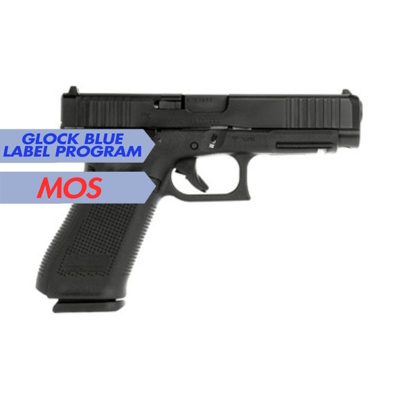 Glock 47 Gen5 MOS Blue Label 9mm Pistol, 4.49" - PA475S702MOS