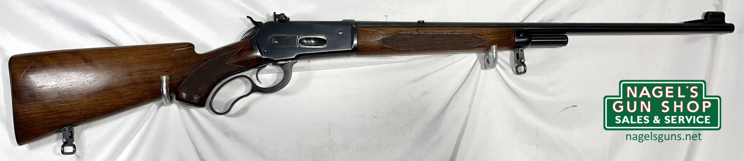 Winchester 71 348 WCF Rifle