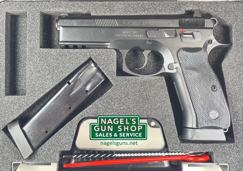 CZ 75 SP-01 9mm Pistol, 4.72″ Barrel, Excellent Condition – PreOwned – -  Nagel's Gun Shop