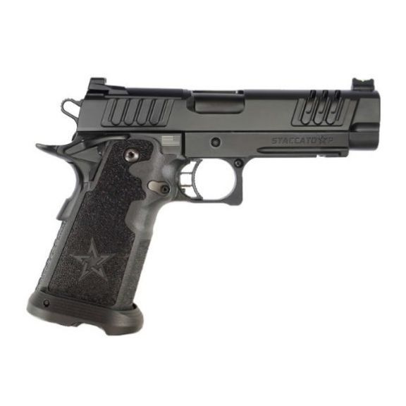 Staccato P Steel Frame DLC Barrel X-Series 9mm Pistol, 4.4" - 12-1200-000103-01