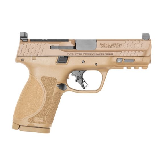Smith & Wesson M&P9 M2.0 Compact FDE 9mm Pistol, 4" - 13572