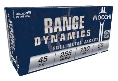 fiocchi 45 colt range dynamics complete metal jacket